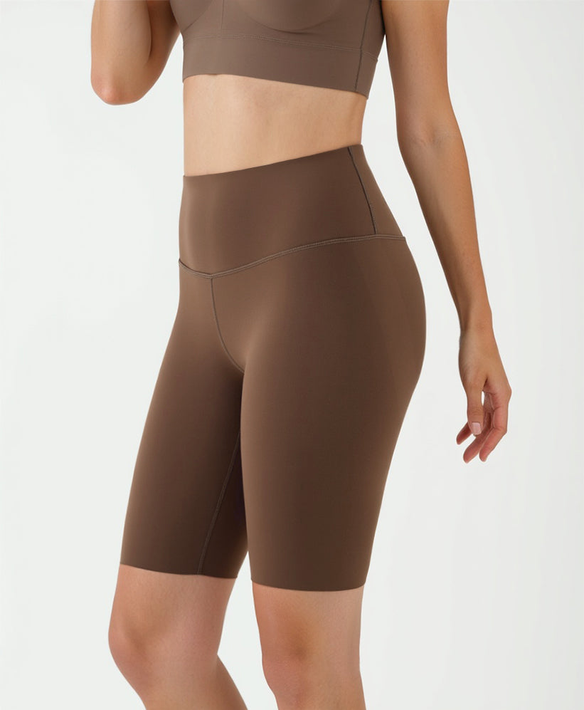 Knight-style above-the-knee shorts