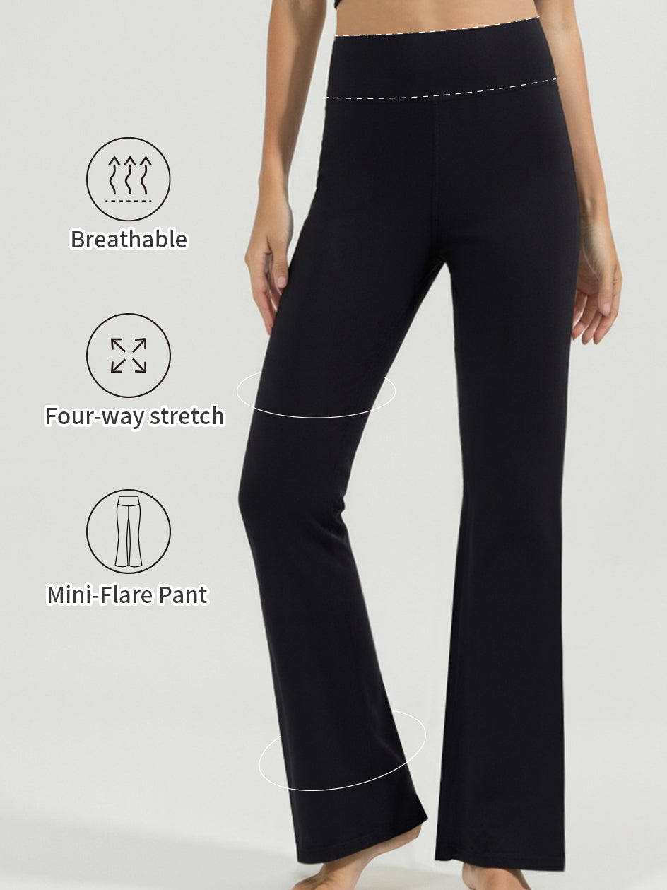 Mini Flare Yoga Pants for Women